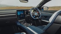 Alpine A390 interior