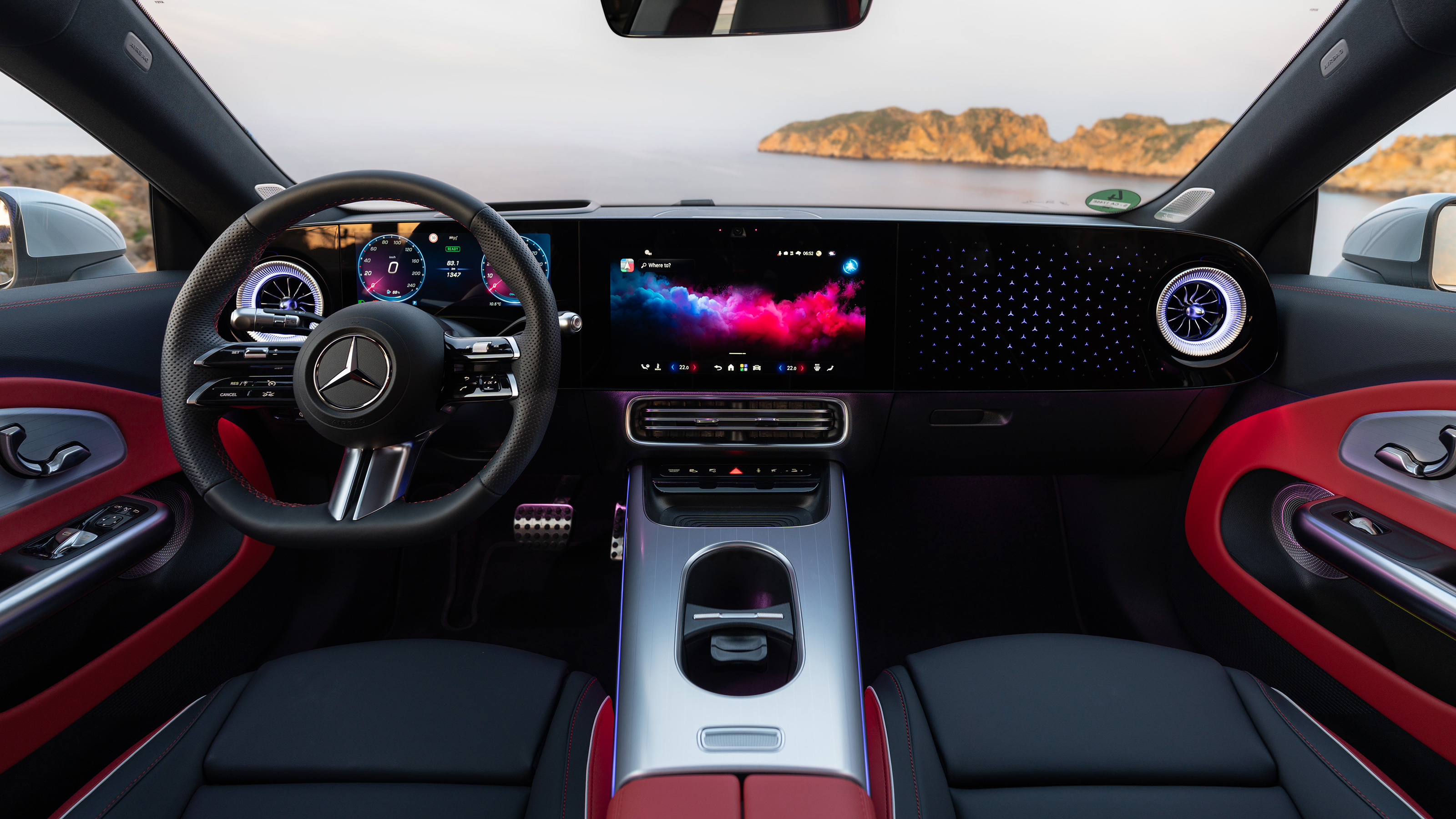 Mercedes CLA Shooting Brake Interior