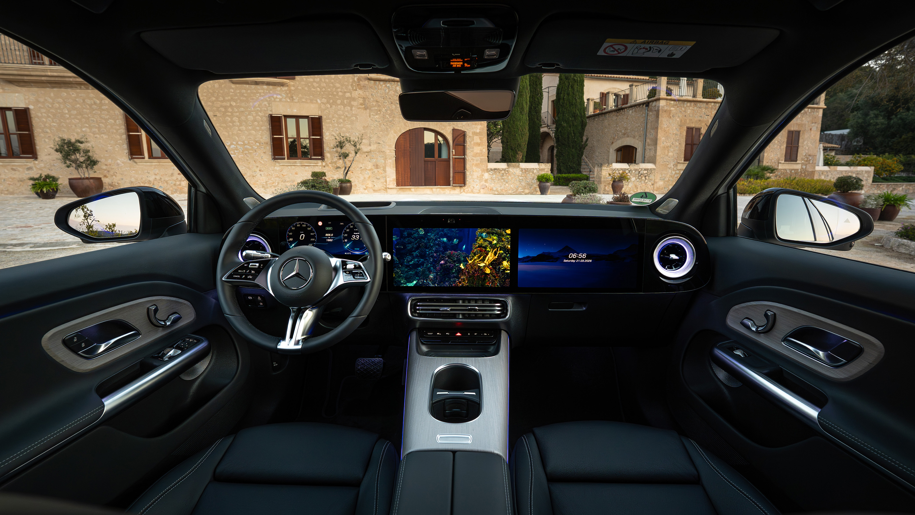 Mercedes GLB Electric interior