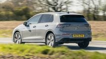 Volkswagen Golf GTE rear three quarters