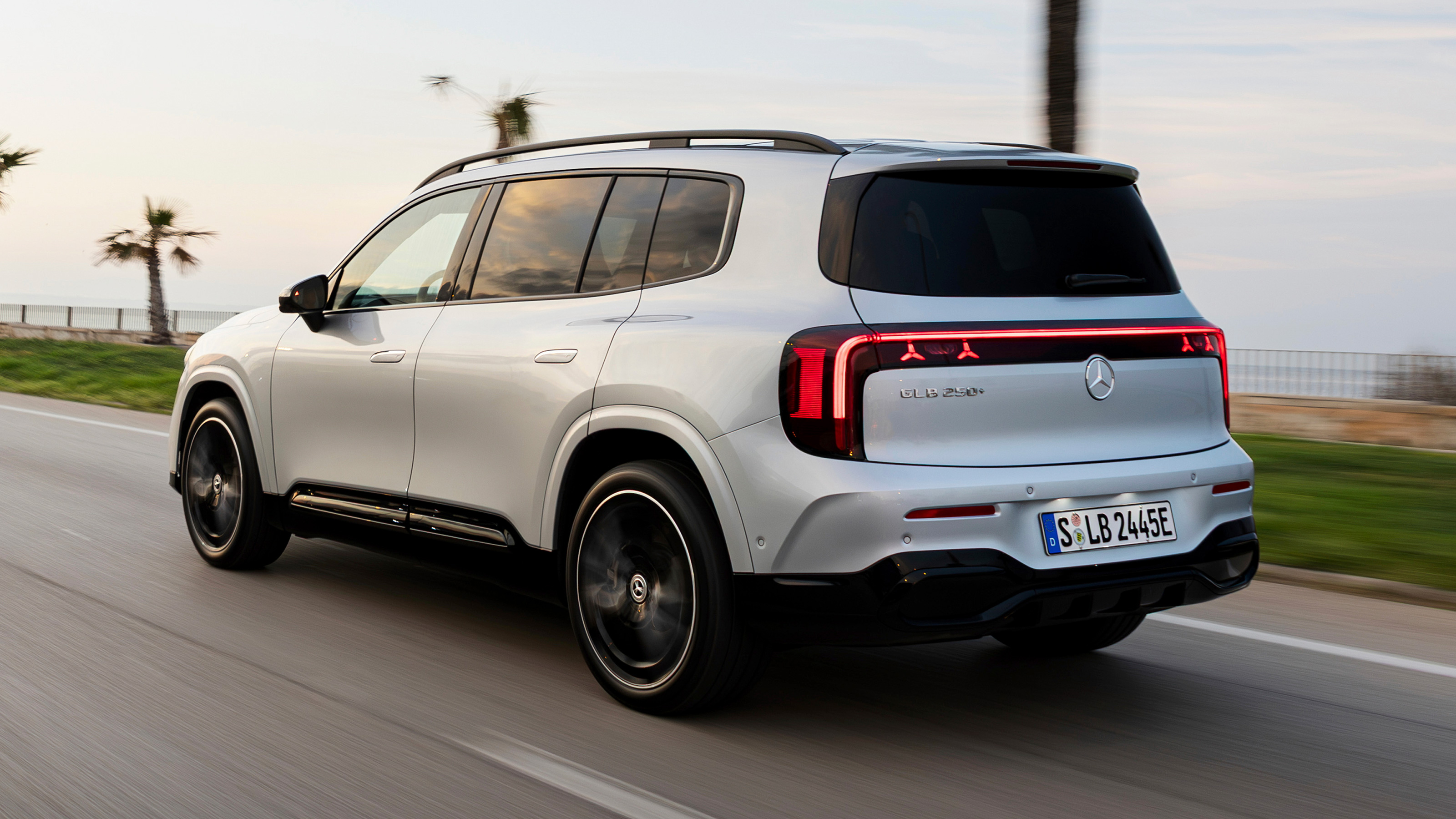 Mercedes GLB Electric rear quarter