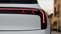 Mercedes GLB Electric rear closeup