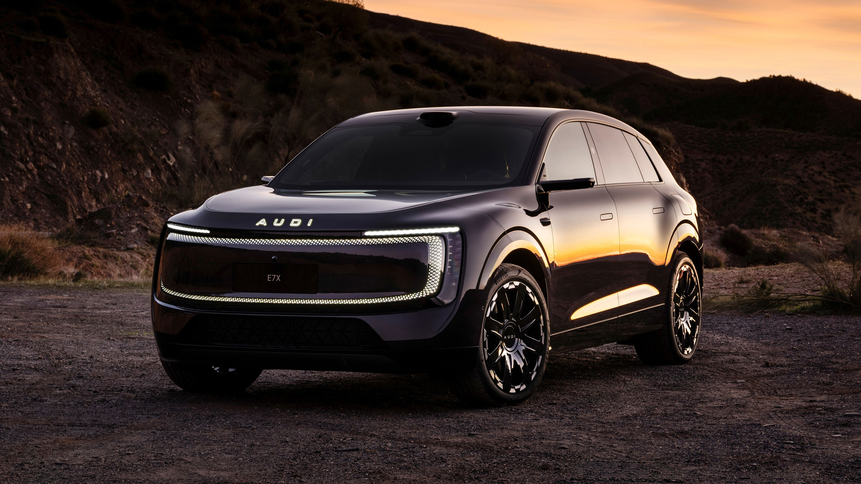 Audi E7X Top Gear