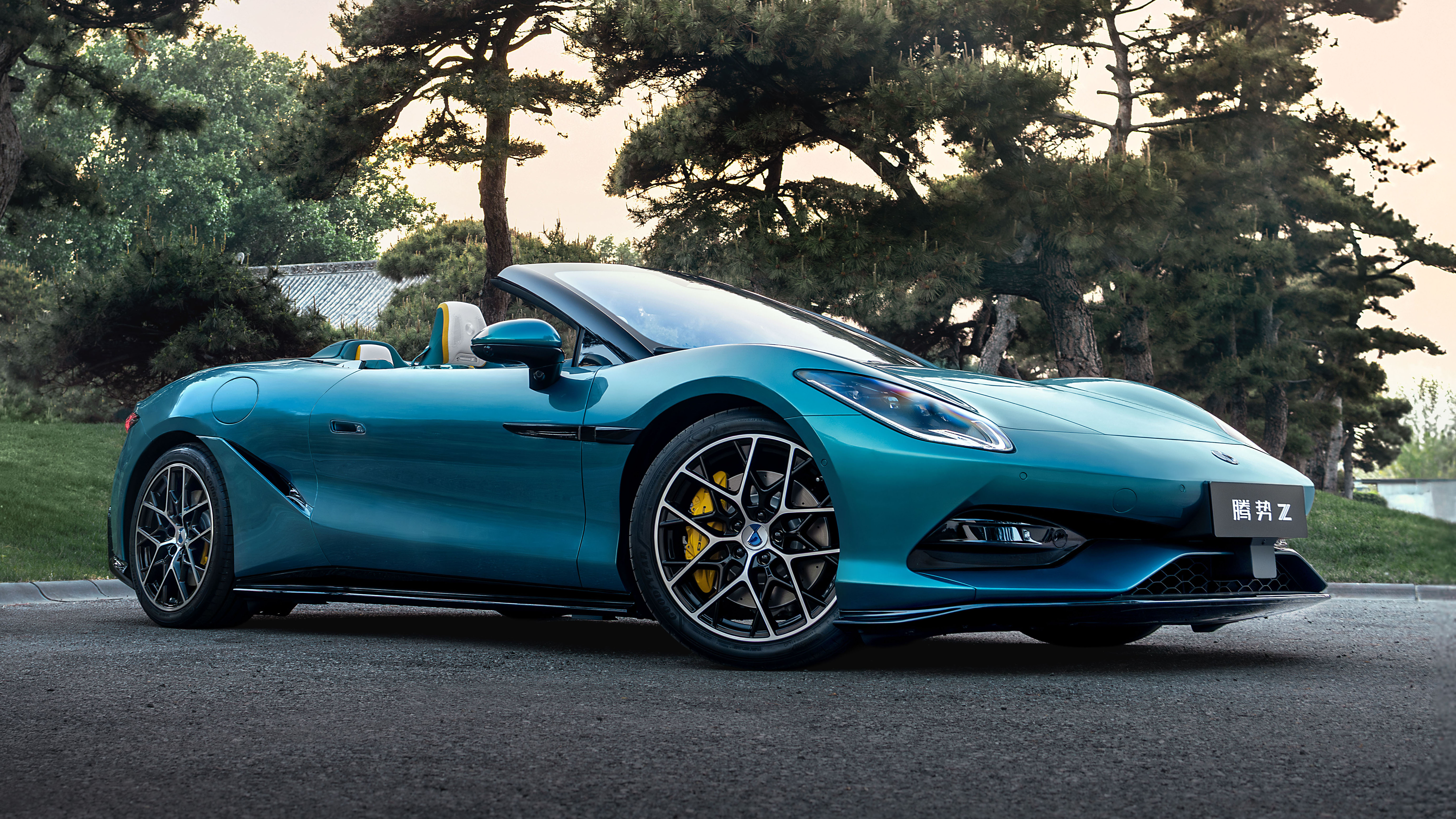 Denza Z convertible Top Gear