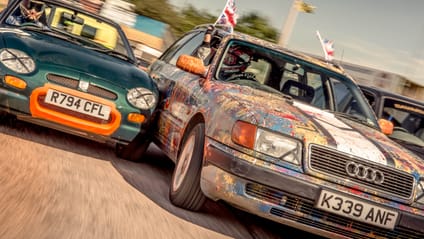 Pierre Gasly and Esteban Ocon – Banger Racing