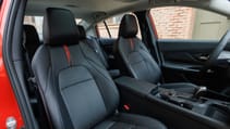 Nissan Sentra front seats