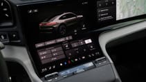 Porsche Cayenne Coupe Electric touchscreen