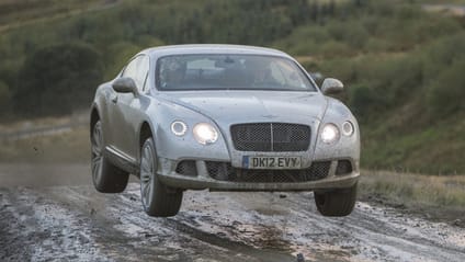 Bentley Continental vs WRC stage