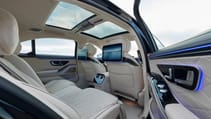 Mercedes S-Class back seat screens