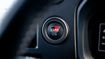 Toyota GR Yaris Aero on/off start button