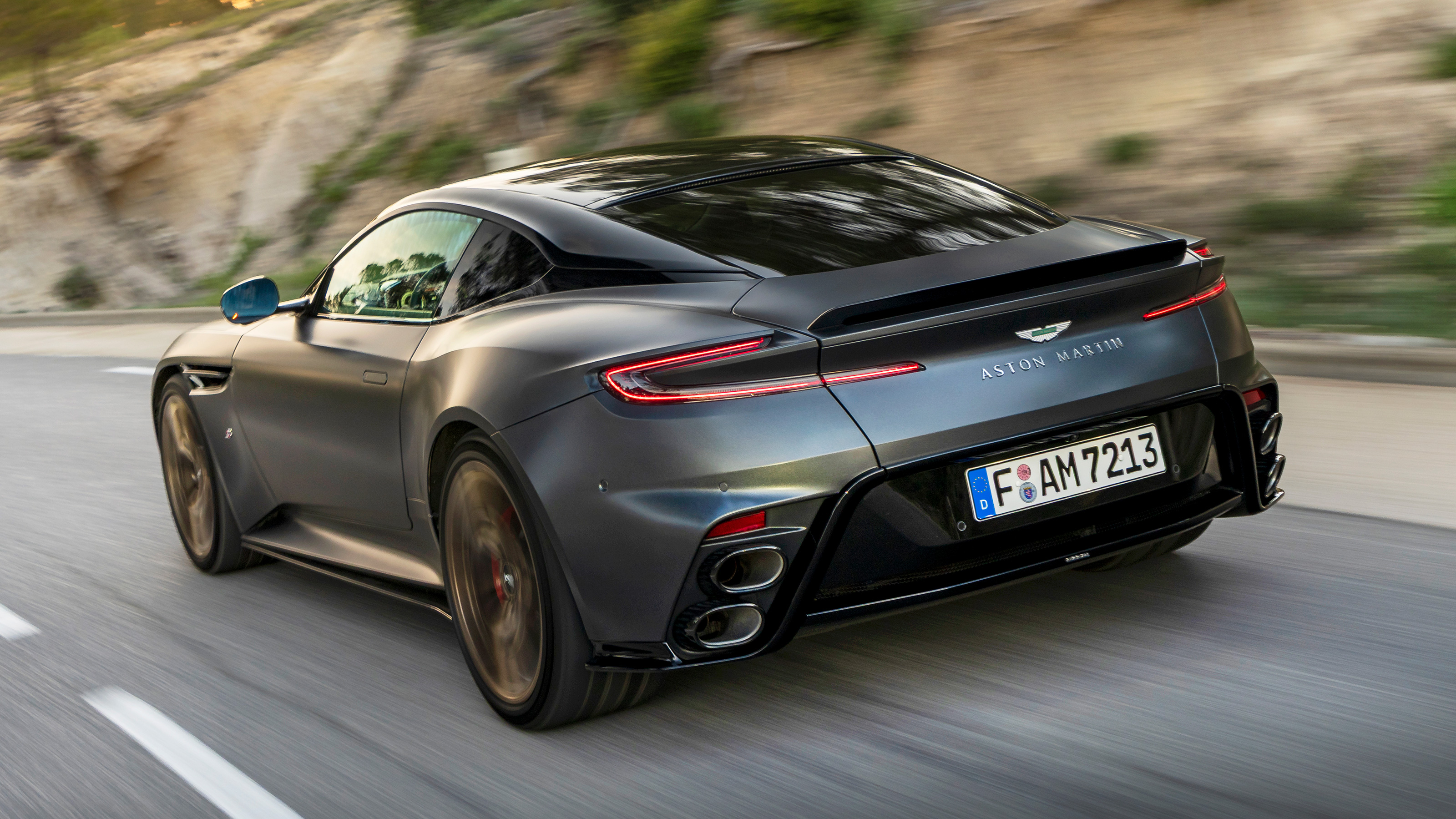 Aston Martin DB12 S rear three quarters