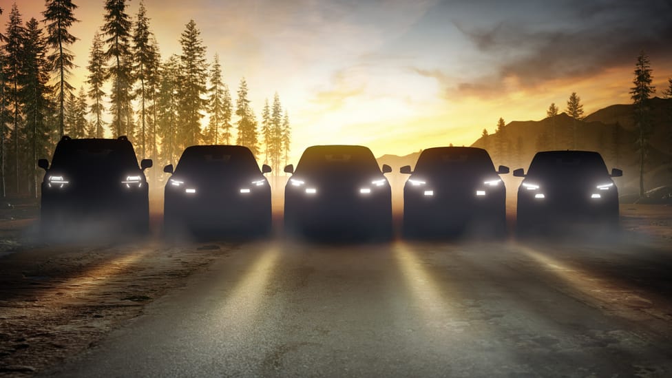Ford lineup Top Gear