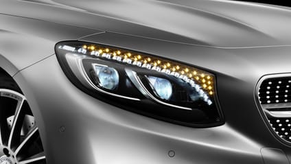 Mercedes Swarovski crystal headlights