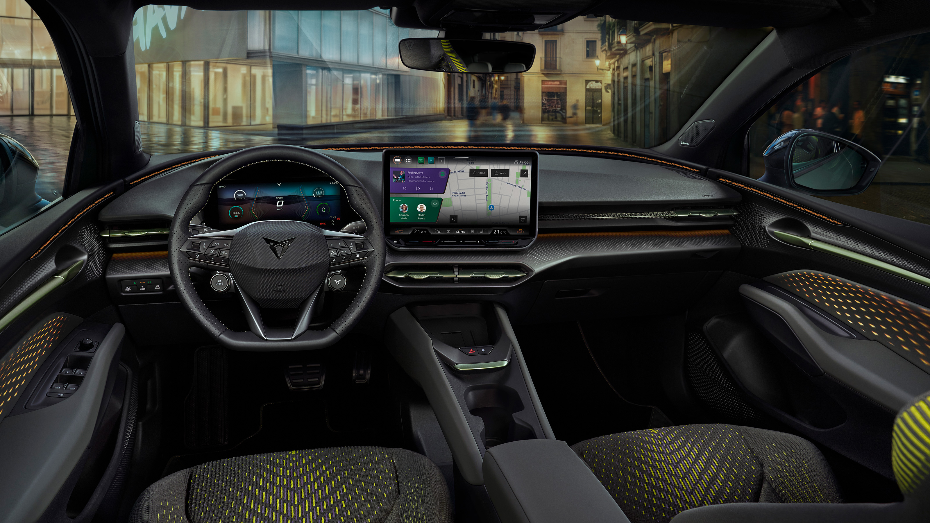 Cupra Raval interior