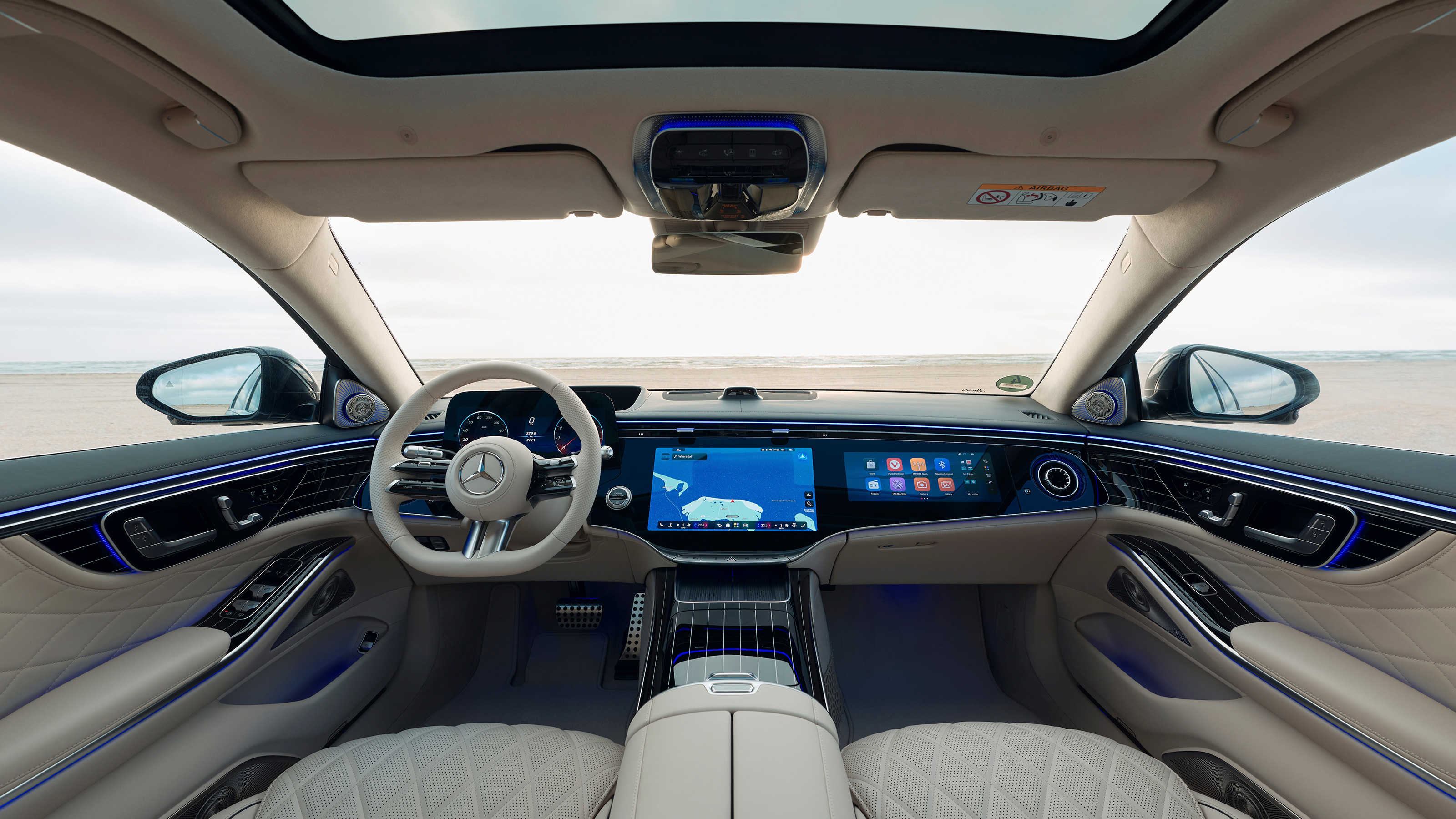 Mercedes S-Class interior