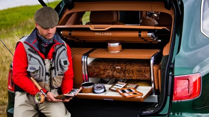Bentley Bentayga Mulliner fly fishing kit