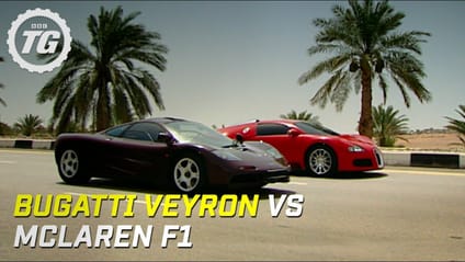 McLaren F1 vs Bugatti Veyron