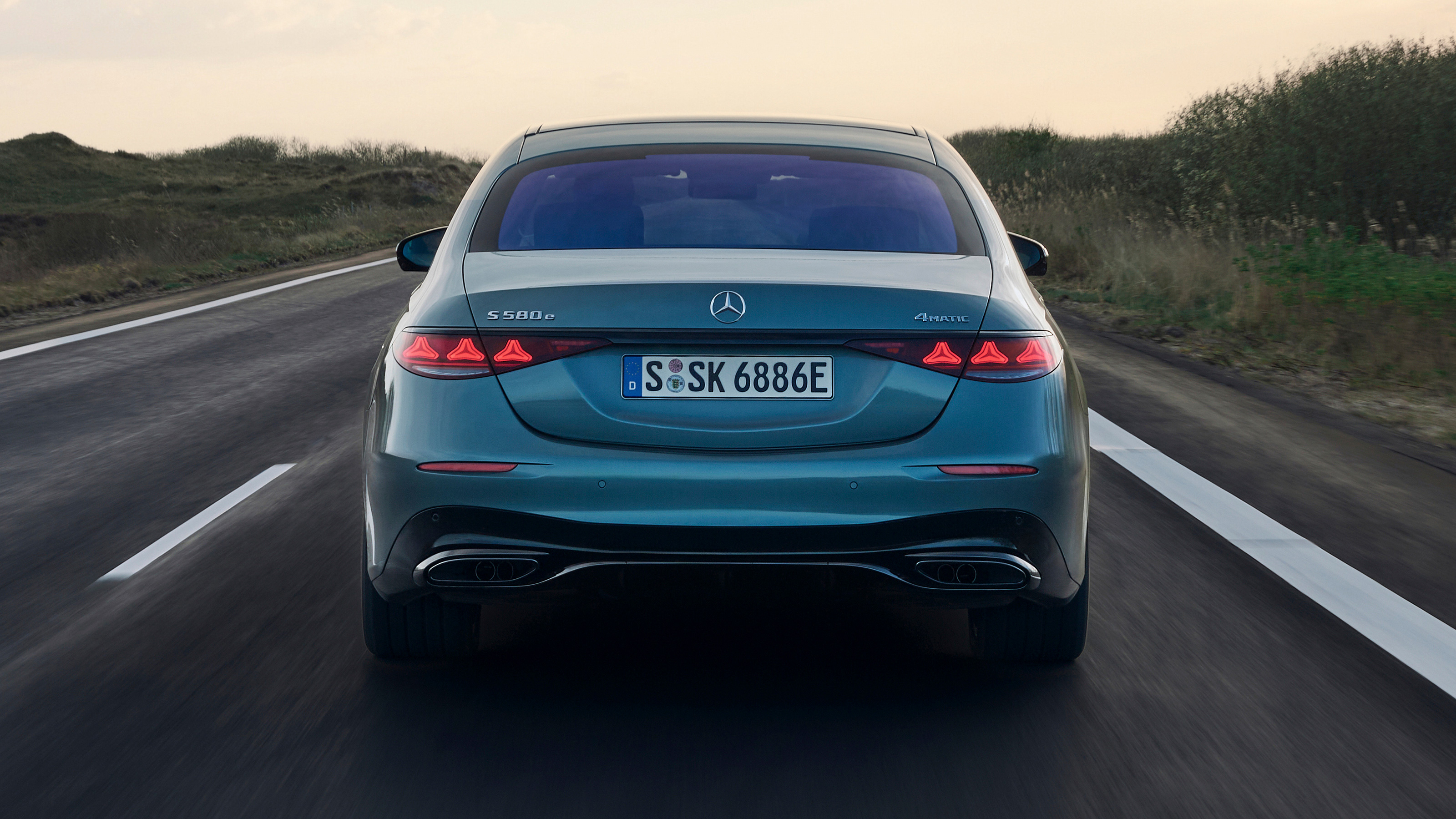 Mercedes S-Class rear