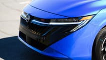 Nissan Sentra hood closeup