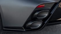 Aston Martin DB12 S exhaust closeup