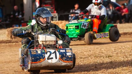 Fernando Alonso – Lawn Mower Racing