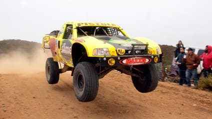 Franco Colapinto, Gabriel Bortoleto and Sergio Perez – Baja 1000