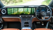 Mercedes-Benz GLC Electric interior touchscreen