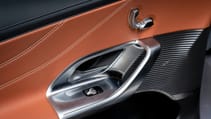 Mercedes-Benz GLC Electric door interior closeup