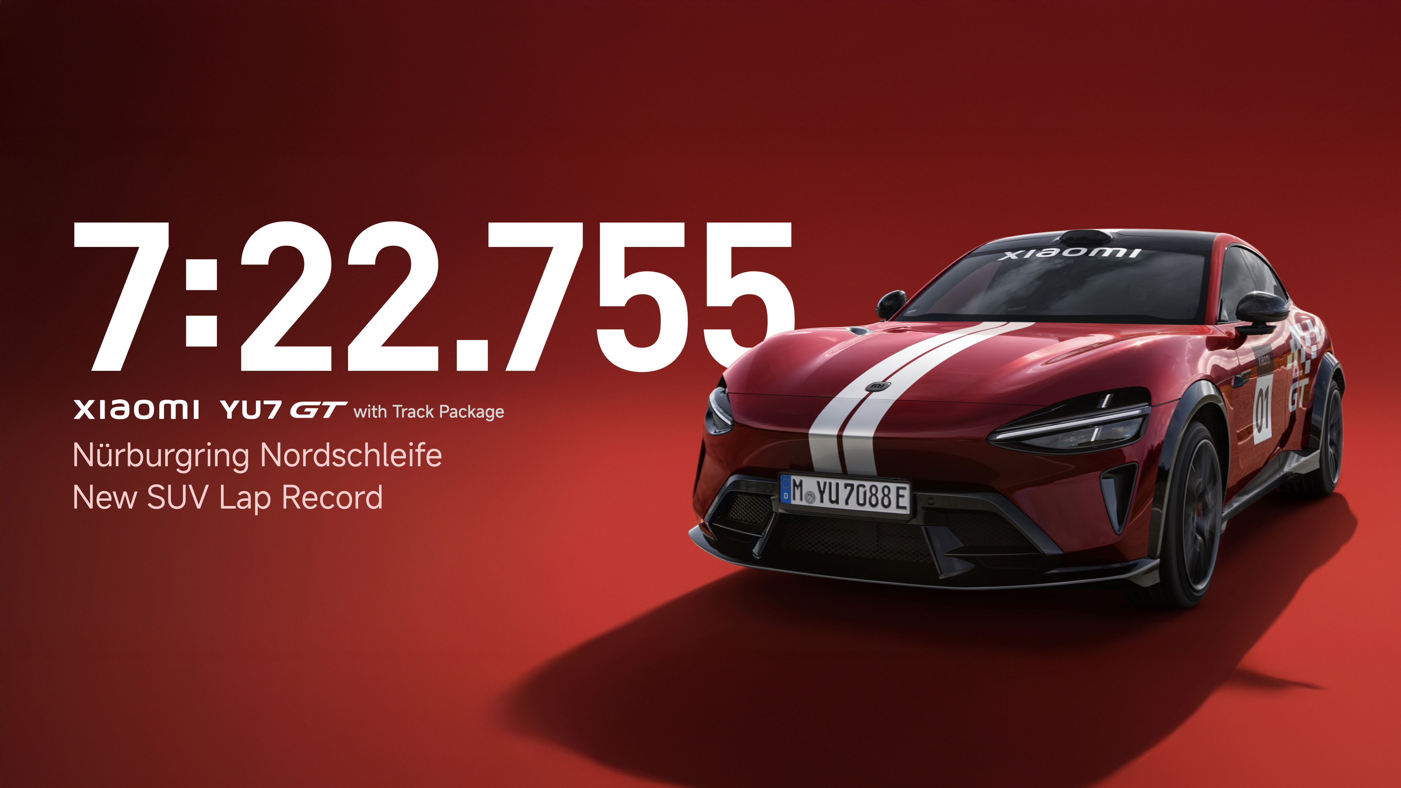 Xiaomi YU7 GT Top Gear