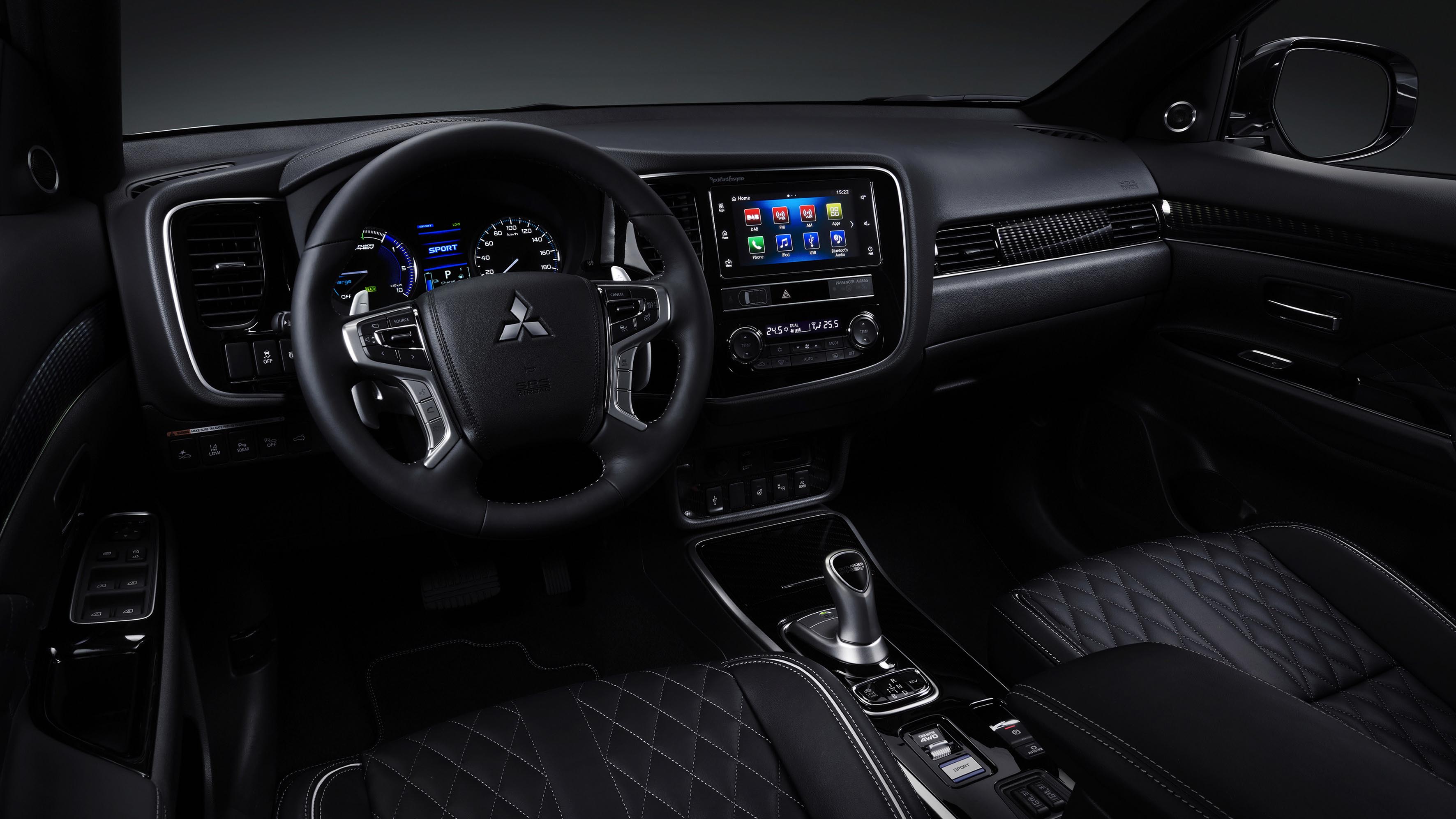 Outlander PHEV interior