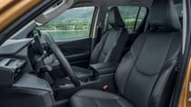 Toyota Hilux interior front seats