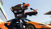 McLaren W1 side with doors open