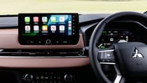 Mitsubishi Outlander PHEV touchscreen