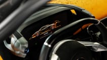 McLaren W1 steering wheel