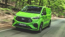 Ford E-Transit Custom MS-RT front