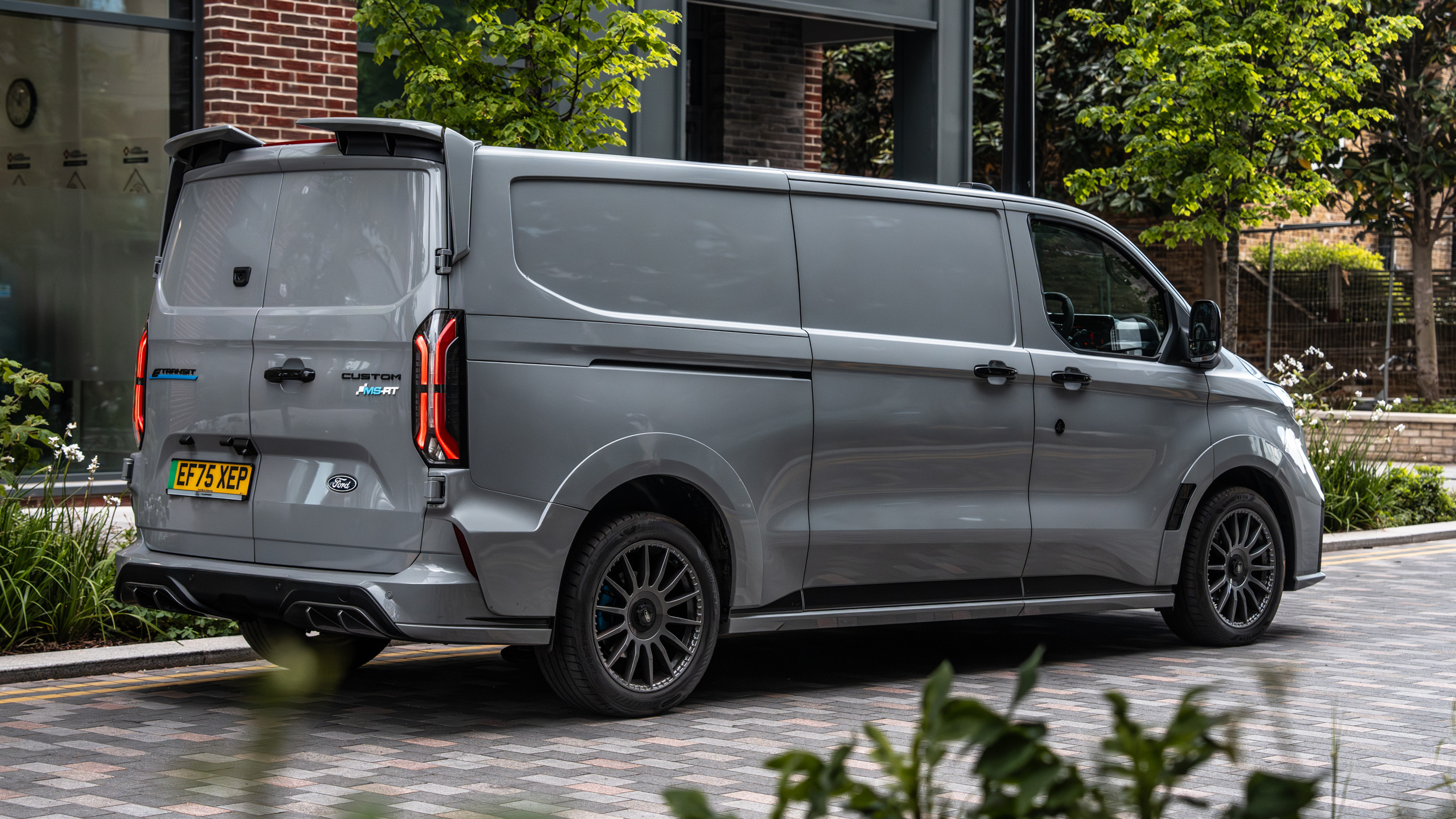 Ford E-Transit Custom MS-RT rear