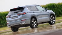 Mitsubishi Outlander PHEV rear three quarters