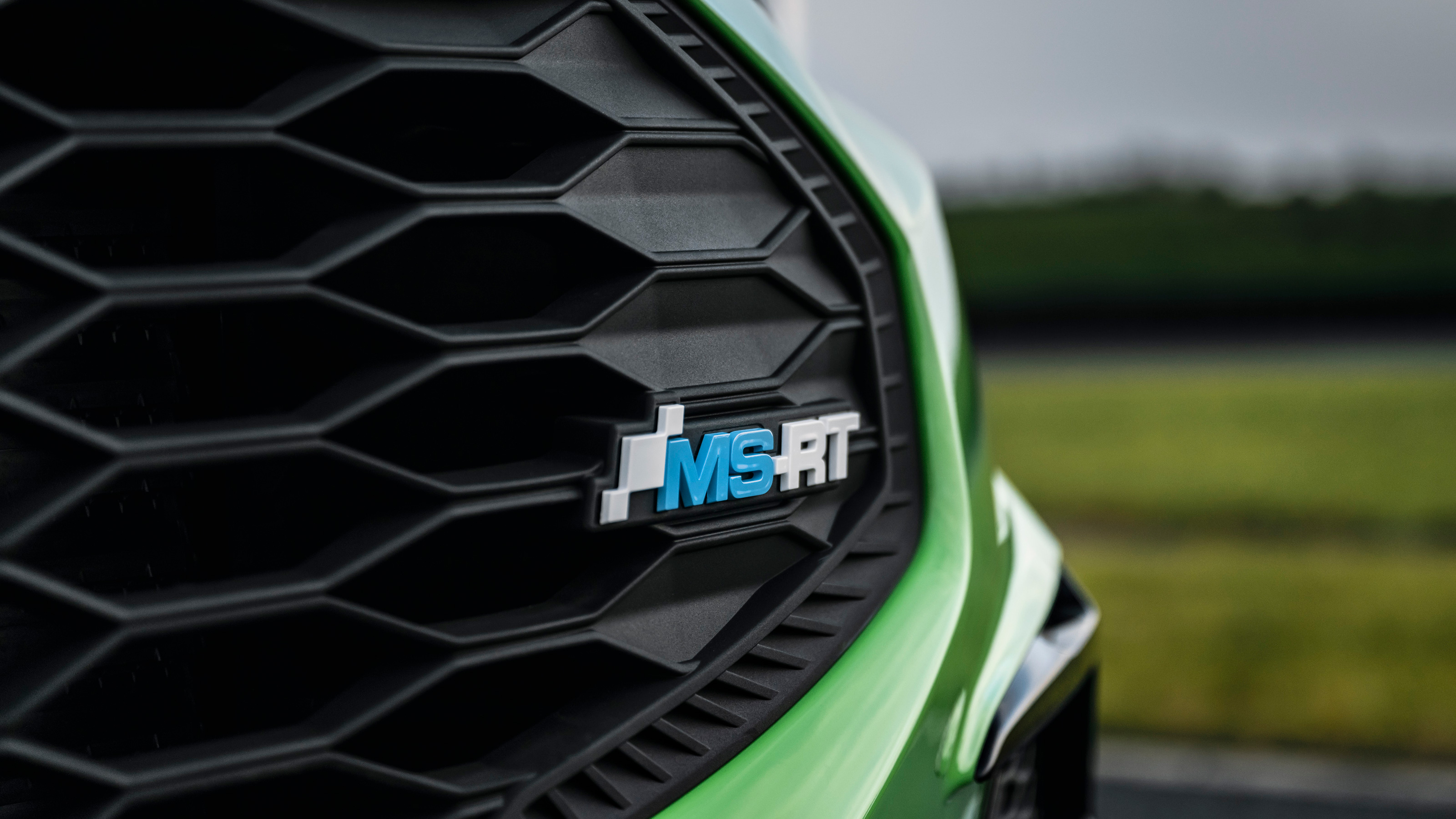 Ford E-Transit Custom MS-RT badge
