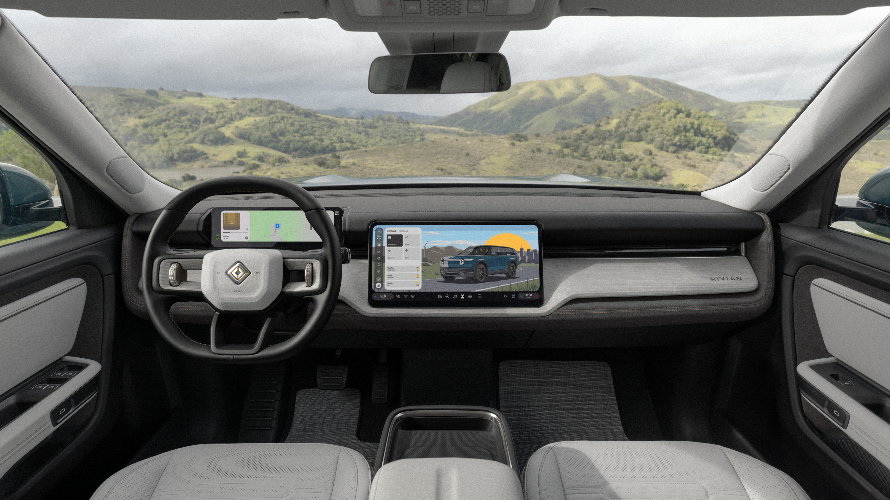Rivian R2 US interior