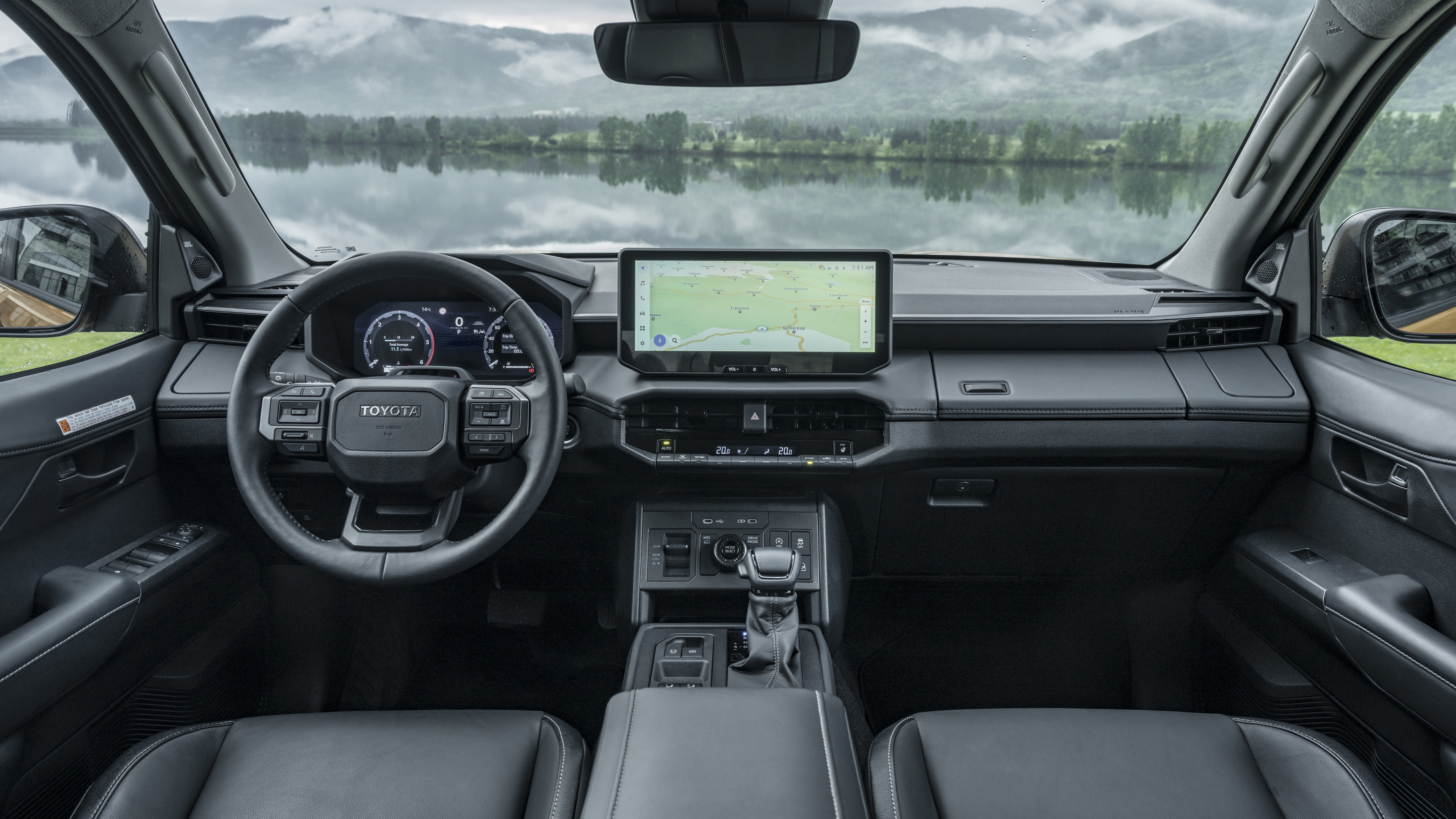 Toyota Hilux interior