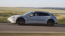 Porsche Taycan E-Shift side