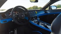 Bentley Supersports steering wheel