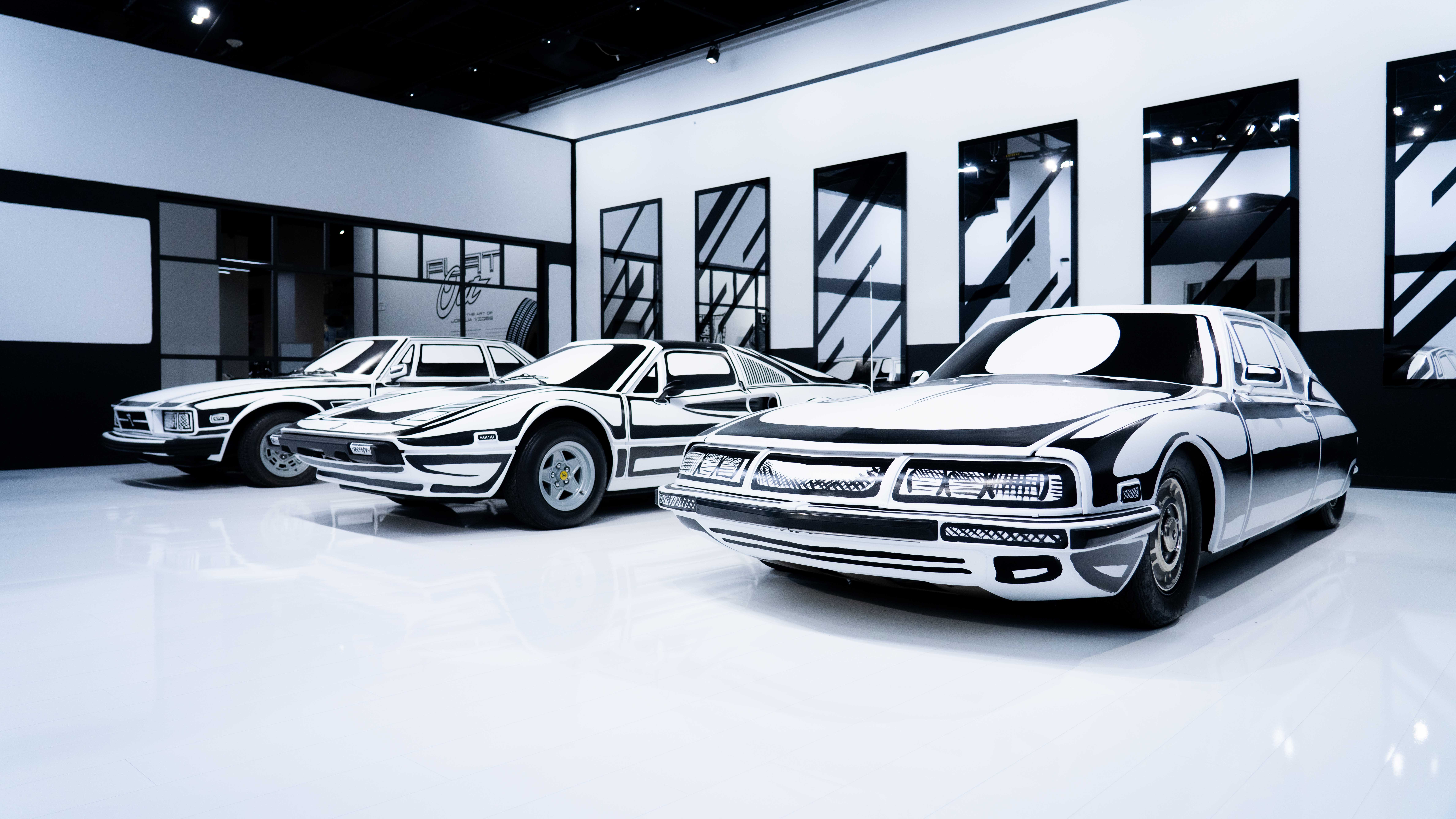 Joshua Vides Flat Out exhibition Petersen Automotive Museum