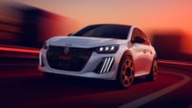 Peugeot e-208 GTI front