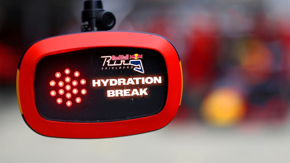 SATIRE hydration break F1
