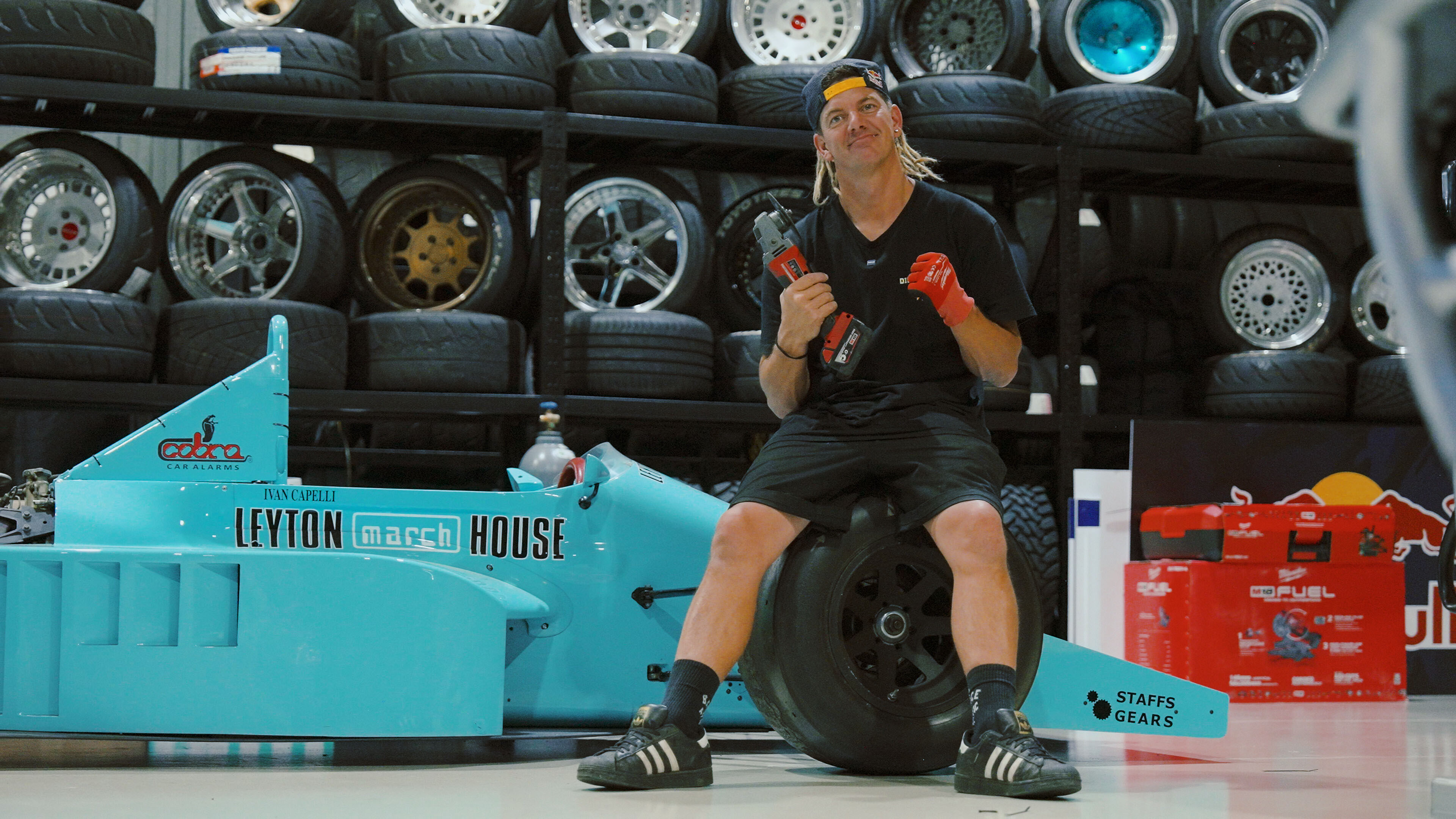 Mad Mike Whiddett March Formula One rotary drift car