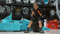 Mad Mike Whiddett March Formula One rotary drift car