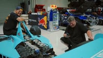 Mad Mike Whiddett March Formula One rotary drift car