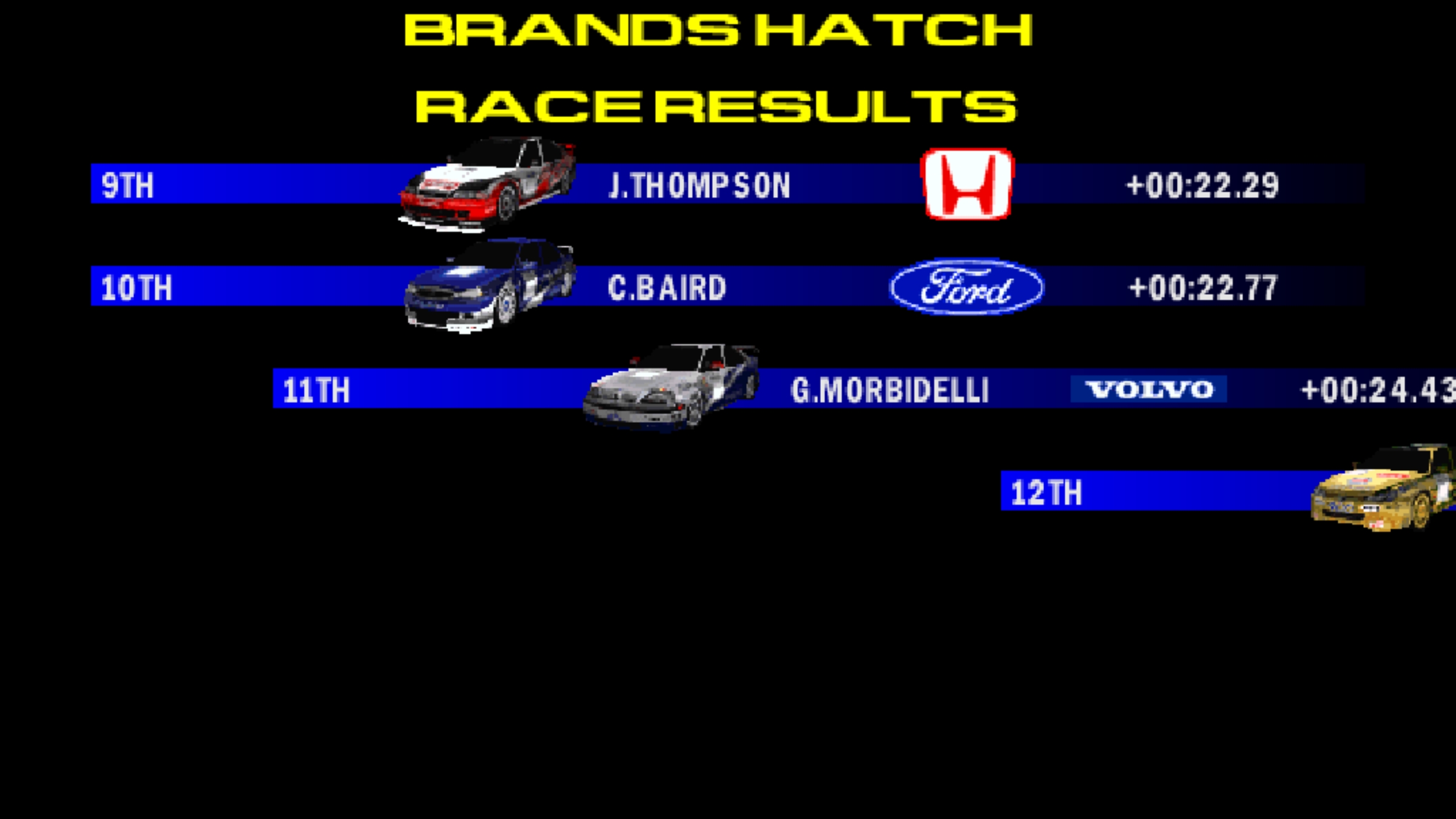TG’s 50 greatest games of all time: TOCA 2: Touring Cars