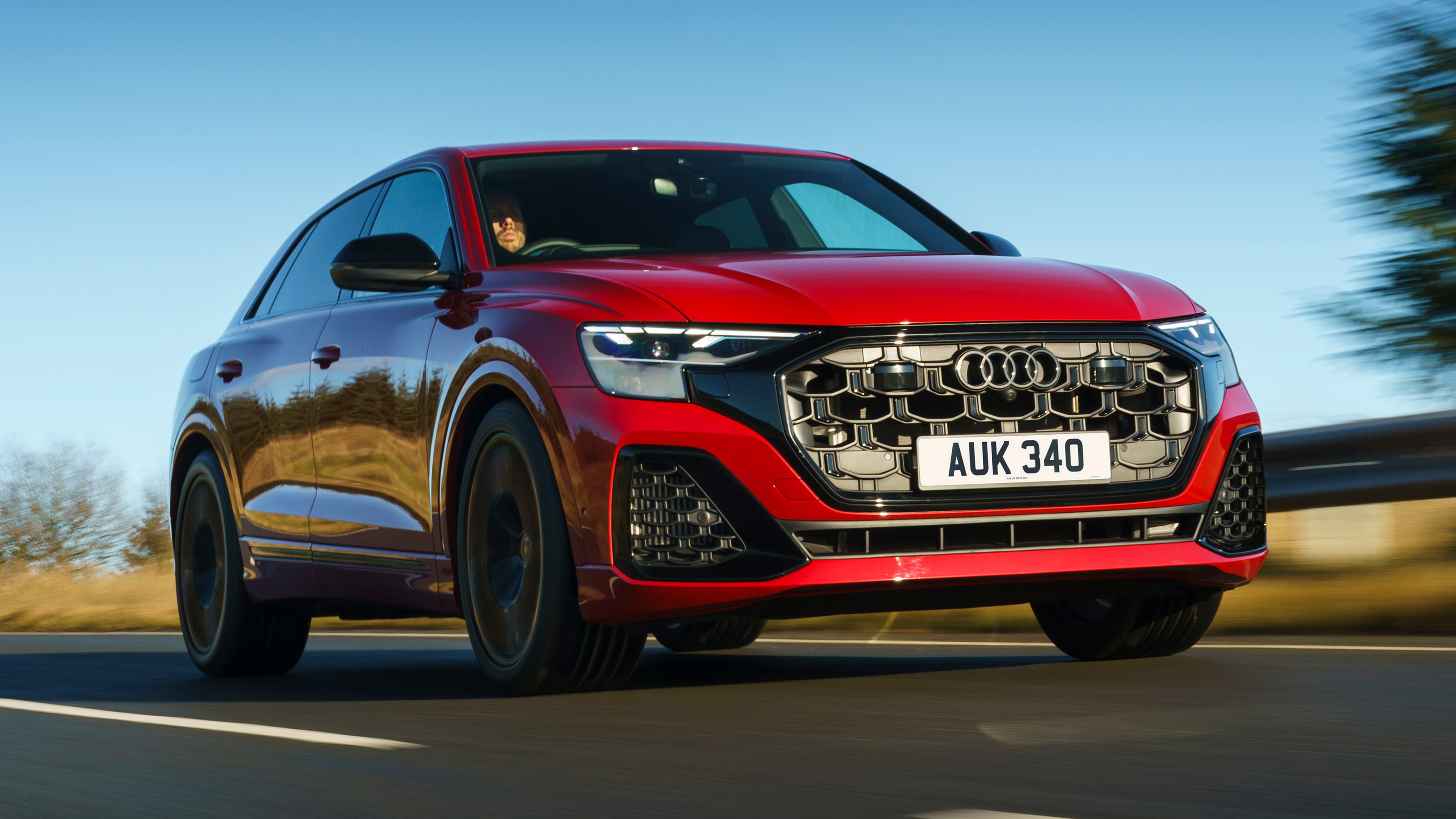 Audi Q8 front three quarters